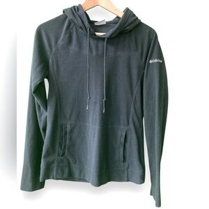 Columbia Women’s Glacial Fleece III Lightweight Pullover Hoodie in Black, Size S